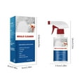 thumbnail image 5 of Mould Cleaning Spray 60ml Wall Mold Remover Bathroom Kitchen Cleaner Effective, 5 of 12