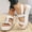 Beige, variant on Womens Sandals Mothers Day Gifts Flats Comfortable Open Toe Causal Shoes Wedge Platform Sandals for Women Dressy Summer Beige 37