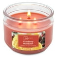 thumbnail image 4 of Mainstays Cranberry Mandarin Scent 3 Wick Candle, 11.5 oz, 4 of 5