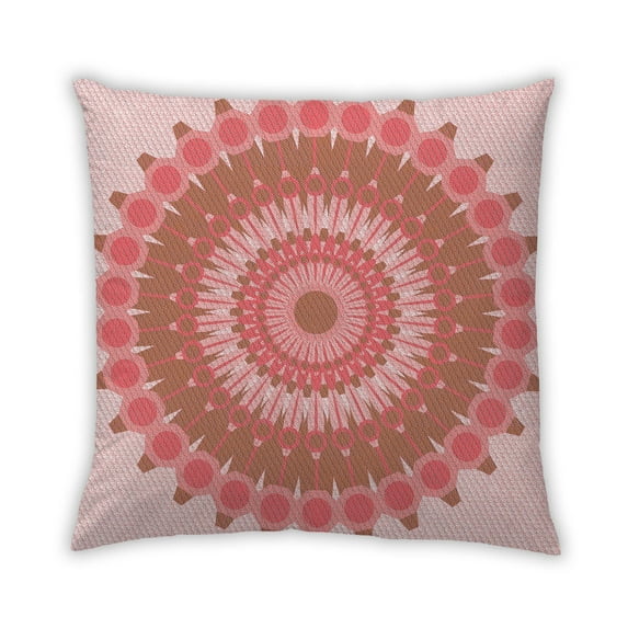 Ahgly Company Outdoor Square Contemporary Throw Pillow, 18 inch by 18 inch
