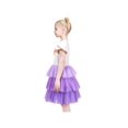 thumbnail image 5 of Girls Dress Ice Cream Purple Layered Tulle Cake Sundress Casual 7 Years, 5 of 6