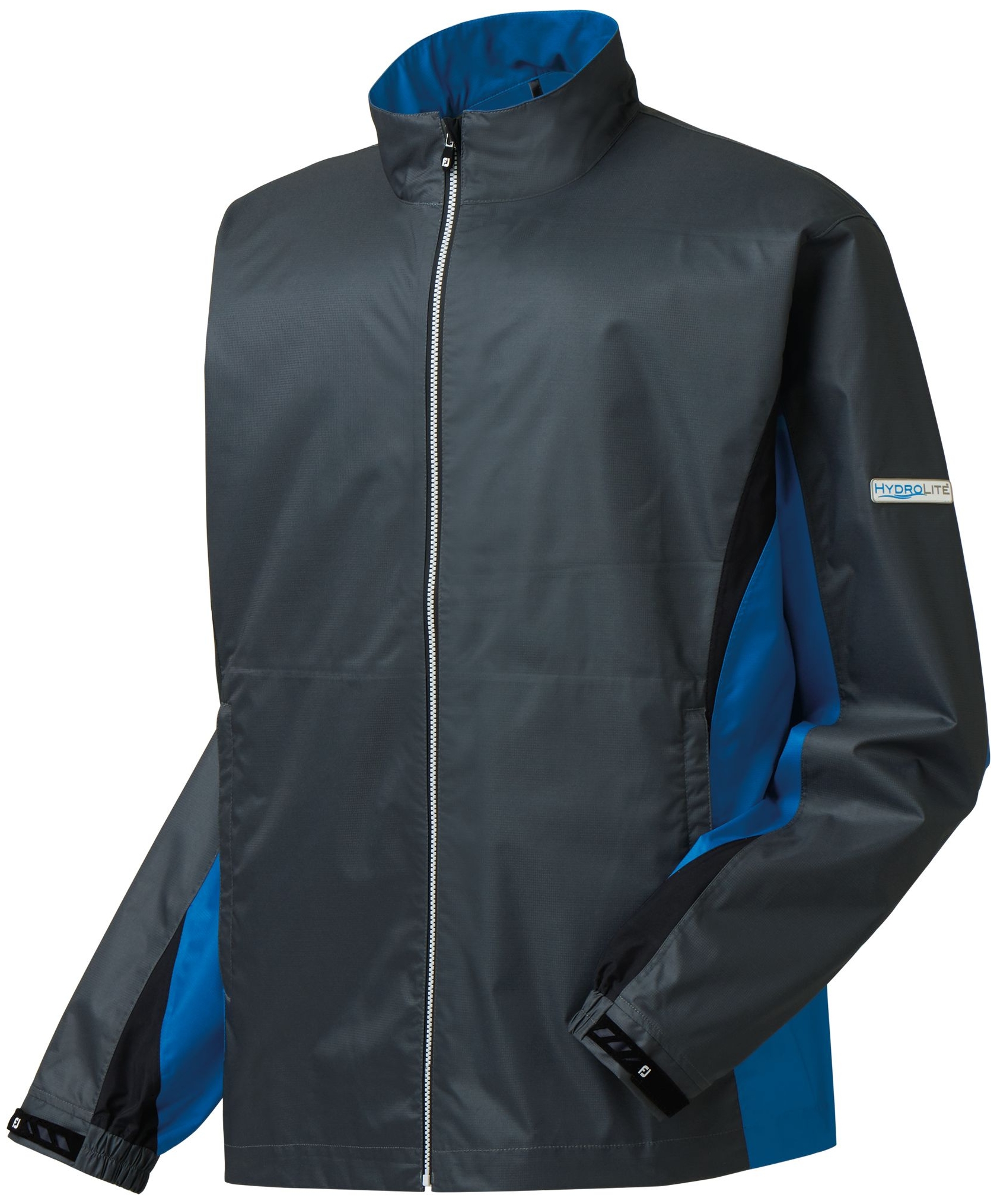 FootJoy FootJoy Men's HydroLite Golf Rain Jacket (Charcoal/Cadet Blue