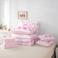 thumbnail image 6 of Castle Fairy Bowtie Personalized Initial R Twin Bedding Sets,Dreamy Bedding Comforter Set, 6 of 8
