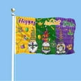 thumbnail image 3 of Hello Spring Flag 3x5 Ft Double Sided, Spring Shamrock Coin Clovers Irish Banner, Saint Patrick Holiday Flag with Brass Grommets for Yard Home, St Patricks Day Decorations, 3 of 7