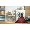thumbnail image 2 of Ahgly Company Machine Washable Indoor Round Transitional Red Area Rugs, 3' Round, 2 of 7