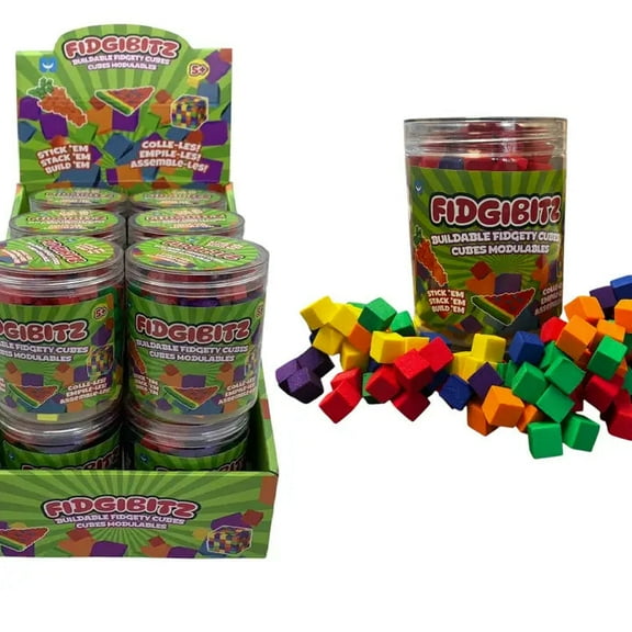 FIDGIBITZ:STICKY FIDGET CUBES