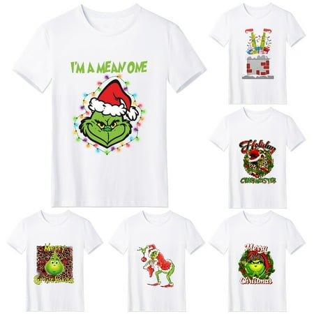 

MLFU Christmas Unisex Short-Sleeve Tee Classic-Fit Shirts Size XXS-5XL