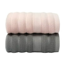 Cinvoph Bathroom Hand Towels, Set of 2, Cotton Hand Towel for Bath, Face, Kitchen, Super Soft Absorbent, Machine Washable, Size 14" x 30", E