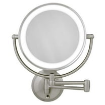 Zadro LED Wall Mounted Makeup Mirror w/ Magnification & Extendable Arm