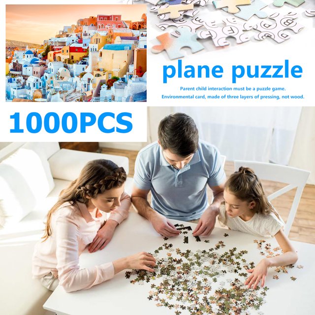 Cuadros Decorativos 1000 piezas DIY boca abierta León rompecabezas aprendizaje educativo ensamblar juguetes Ndcxsfigh Nuevos Originales