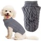 thumbnail image 1 of Suéteres para perros, jersey para perros, suéter mediano para perros, suéter de invierno para perros, abrigos para mascotas, ropa de moda para clima frío, prendas de punto de cuello alto, prendas de a, 1 of 5
