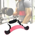 thumbnail image 1 of Colaxi Arm Blaster for Biceps Triceps Bicep Curl Isolator Padded Edges Home Gym Use Portable Arm Workout Equipment Strength Training pink, 1 of 8