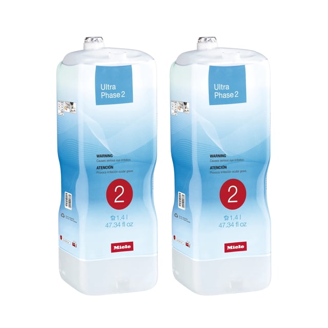 Detergente Miele UltraPhase 2 1,4 litros, 63 cargas para blancos
