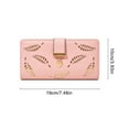 thumbnail image 2 of relayinert Stylish And Functional Fashionable Women S Wallet With Large Capacity Wallet For Women Womens Wallet coffee 1Set, 2 of 6