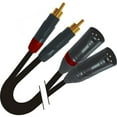 thumbnail image 4 of ProX XC-DRXM10 10' Dual RCA-M to Dual XLR3-M Unbalanced High Performance Audio Cable, 4 of 4