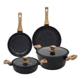 thumbnail image 1 of Bateria Cocina Antihadererente Marmol Premium Love Cook Korea, 1 of 9
