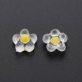 thumbnail image 3 of Transparent Resin Cabochons Flower 7.5x7.5x3mm Mixed Color, 3 of 3