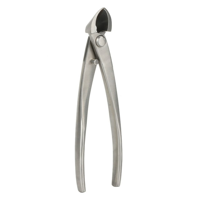 Concave Branch Cutter, 165mm Stainless Steel Reentrant Cuts Ergonomic Handle Bonsai Cutter Small Jagged Cuts High Strength Easy To Carry Bonsai Branch Tool For Gardening, Flowers