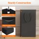 thumbnail image 4 of 1 Piezas Cesto Ropa Sucia Estrecho con Tapa 65L, Cesta Ropa Sucia con Asas Extendidas, Cesta de Almacenamiento, Cubo Ropa Sucia Pequeño Plegable para Baño, Dormitorio, Lavadero, 4 of 9