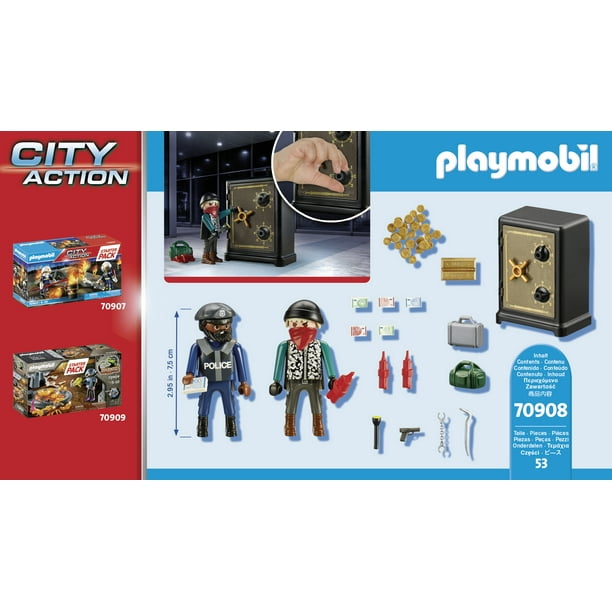 PLAYMOBIL Starter Pack Bank Robbery Walmart.com