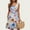 24-Light Blue, variant on Womens Sleeveless Floral Sundress Summer Casual A Line Tank Dress Beach Vacation Swing Dress