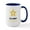 White/Navy Inside, variant on CafePress - U.S. Army® Black And Gold - 15 oz Ceramic Large White Novelty Mug