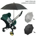 thumbnail image 1 of Muyoka Paraguas para cochecitos de bebé con abrazadera ajustable Paraguas para cochecito de bebé a prueba de sol Buggy Paraguas parasol universal Protección UV Paraguas para cochecito desmontable con Muyoka Hogar, 1 of 2