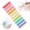 J, variant on 200Pcs Sticky Tabs Page Markers,Morandi Sticky Note Tabs Colored Writable and Repositionable Book Flags Tabs Strip Index Tabs,Page Tabs(B)