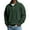 03#Dark Green, variant on Waffle Long Sleeve Polo Shirts for Men Big and Tall Golf Shirt Casual Collared Heavyweight T Shirts Textured Knit Tops Mint Green 5XL