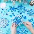 thumbnail image 4 of Kit de Manualidades de Copos de Nieve Divertido para Invierno DIY x48, 4 of 6