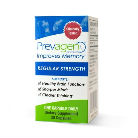 Prevagen Regular Strength Memory Improvement Capsules, 30 (Best Memory Boosting Supplements)