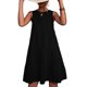 thumbnail image 3 of Vestido elegante con capas, vestido con cuello redondo con capas, vestido sin mangas con capas, vestido con capas de uso conveniente, 3 of 6
