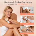 thumbnail image 2 of Afeitadora corporal eléctrica Groomie Hers LuxePro para mujer, 2 of 7