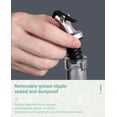 thumbnail image 5 of Automatic Opening and Closing Oil Can Kitchen Household Goods Oil Bottle with Pourer, Vinegar and Oil Dispenser, Olive Oil Bottle Container, Stainless Steel,GTICPHYJ, 5 of 8