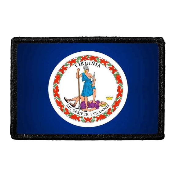 Virginia State Flag - Color - Removable Patch