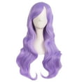 thumbnail image 1 of LinYooLi 28 Pouces/70 cm Perruque Synthétique Cheveux Longs Bouclés (Brun Blond Mélangé), 1 of 4