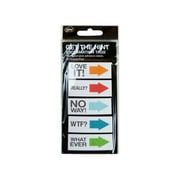 Kole Imports MK238-24 Get the Hint Exclamation Sticky Note Tags - 24 Piece