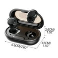 thumbnail image 5 of Bluetooth Headphones Earbuds, InsCrazy Sleep True Wireless Earphones Bluetooth 5.4 Music Low Latency Noise Reduction Skin Friendly Soft and Sensorless Siliconess Earphones, 5 of 5
