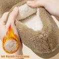 thumbnail image 6 of Deago Women's Winter Warm Bootie Slippers Fuzzy Fleece Lined Memory Foam House Shoes for Indoor Outdoor, 6 of 9