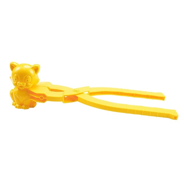 Pince Extérieure Enfants Hiver Boule de Neige Moule à Sable en Forme de Chat Outil Jouets Éducation Neige