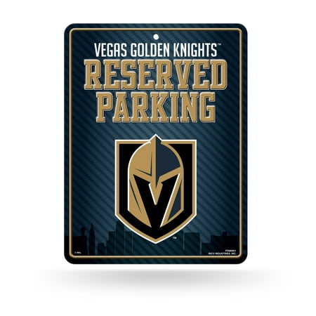 Las Vegas Wood - Las Vegas Golden Knights NHL Reserved Parking Sign (8 1/4 x 11)