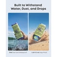 thumbnail image 2 of Soundcore Boom 3i, Haut-Parleurs Extérieurs Robustes, IP68, Lecture Flottante, Résistant à l'Eau Salée, BassUp 2.0, Haut-Parleur Portable 50 W, Bluetooth 5.3, 16 H, TWS, Kayak/pêche/camping, Vert, 2 of 6