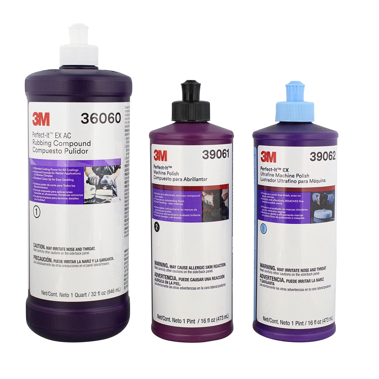 3M PerfectIt EX Buffing &amp; Polishing Compound Kit (36060