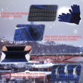 thumbnail image 3 of Winter Knit Gloves, Touch Screen Warm Gloves, Warm Full Cover Fleece Gloves, 3 of 4