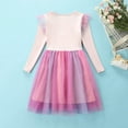 thumbnail image 6 of XEGLSBU Dresses for Girls 10-12 Children's Mesh Dress Dress Stylish Little Girl Dress Girls Dresses Size 5/6 Size 5-6Y, 6 of 8