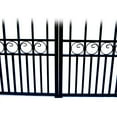 thumbnail image 4 of ALEKO Paris Style Steel Swing Dual Driveway Gate 12 feet with Gate Opener, 4 of 16