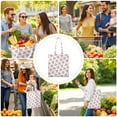 Aesthetic Pig Pattern Canvas Tote Bag, Durable Eco-Friendly Reusable ...