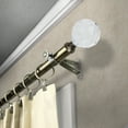 thumbnail image 2 of Jeshan 13/16" Bay Window curtain rod 20"-36", 38"-72" - Antique Brass,(ABay-57-4), 2 of 3