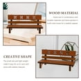 thumbnail image 4 of MasteelfCA Miniature Garden Bench Micro Garden Bench Mini Garden Park Bench Mini House Accessories, 4 of 8