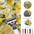 thumbnail image 5 of Entryway Rug 2'x3', Lemon Kitchen Runner Rugs Non-Slip Carpet Mats, Farmhouse Vintage Summer Retro Fruits Yellow Brown Bedside Rugs Runners Washable Floor Carpet for Bathroom Laundry Room, 5 of 8